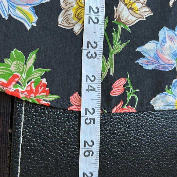 Anthropologie Tiny Lacona Popover Top Floral Boho Colorful Flowy Shirt Sz S - Picture 13 of 13